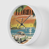 オールドフロリダウォールクロック 壁時計 (傾斜)