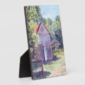 オールドフロリダバ素朴ンアクリル絵画ズ フォトプラーク (側面)