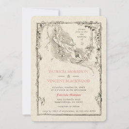 オールドブックフェアユタレ結婚式招待状 招待状