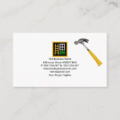 オールドブリックワークメーソンリーワークス建築 名刺 (裏面)