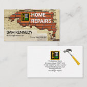 オールドブリックワークメーソンリーワークス建築 名刺 (正面/裏面)