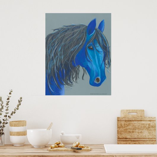 オールドブルー ポスター (キッチン)