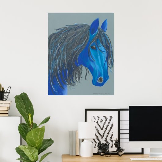 オールドブルー ポスター (ホームオフィス)