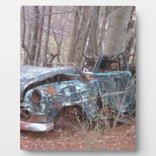 オールドブルー(Junker car) フォトプラーク (正面)