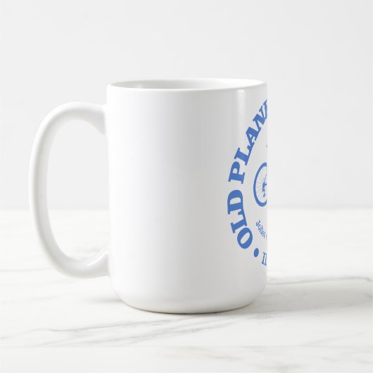 オールドプランクロードサイクリング コーヒーマグカップ (左)