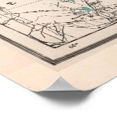 オールドプリンスエドワード島地図（1925年） ポスター (角)