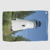 オールドプレスクアイルライトハウスゴルフタオル ゴルフタオル (横)