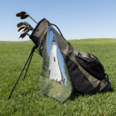 オールドプレスクアイルライトハウスゴルフタオル ゴルフタオル (グリーン)