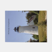 オールドプレスクアイルライトハウスドアマット ドアマット (正面)