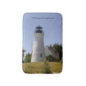 オールドプレスクアイルライトハウスバスマット バスマット (正面縦)