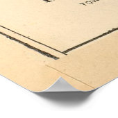 オールドベッドフォードNHの地図(1892) ポスター (角)