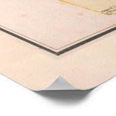 オールドベリーズの地図(1786) ポスター (角)