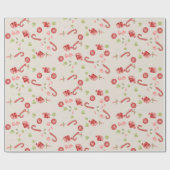 オールドホリファッションドデーキャンディ ラッピングペーパー (フラット)