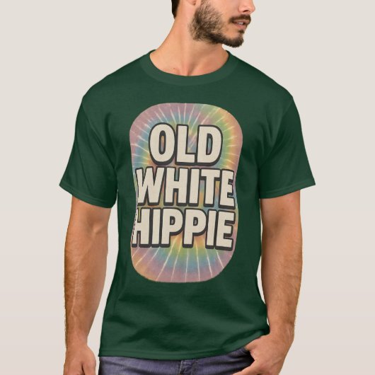 オールドホワイトヒッピー Tシャツ (正面)