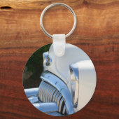 オールドホワイトブイックキーチェーン キーホルダー (正面)