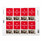 オールドホームステッドアルセピアホームブルーイングビールラベル ラベル (フルシート)