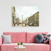 オールドボンド通りの角からピカデリー キャンバスプリント (インサイチュ (リビング))