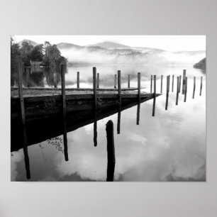 オールドボートランプ – Derwentwater, The Lake District ポスター