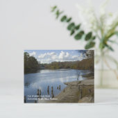 オールドボート波止場はがき ポストカード (スタンド正面)