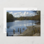 オールドボート波止場はがき ポストカード (正面/裏面)