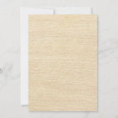 オールドボート結婚式招待状 招待状 (裏面)