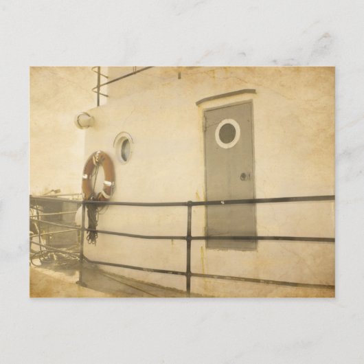 オールドボート ポストカード (正面)