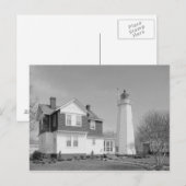 オールドポイント心地よいライトハウス ポストカード (正面/裏面)