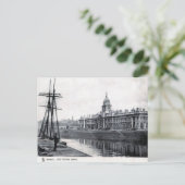 オールドポストカードザカスタムハウスダブリン ポストカード (スタンド正面)