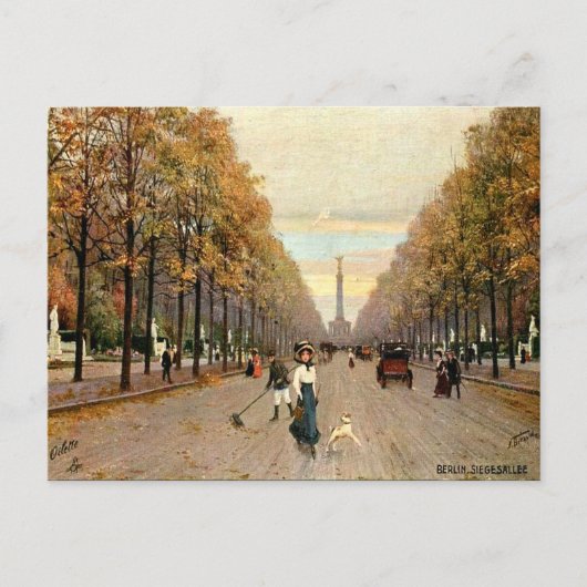 オールドポストカードシーゲサレベルリン ポストカード (正面)