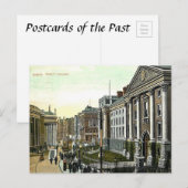 オールドポストカードトリニティカレッジダブリン ポストカード (正面/裏面)