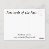 オールドポストカードフリート通り、ロンドン ポストカード (裏面)