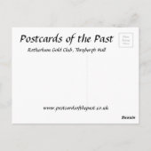 オールドポストカードロザハムゴルフクラブ ポストカード (裏面)