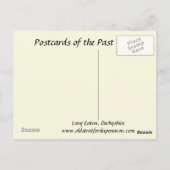 オールドポストカードロングイートンダービシャー ポストカード (裏面)