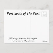 オールドポストカード – アビントン,ノーサンプトン ポストカード (裏面)
