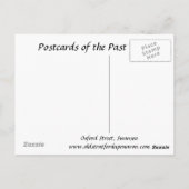 オールドポストカード – オックスフォード通りスワンシー ポストカード (裏面)