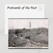 オールドポストカード – ノースコッツウォルズ狩り、ブロードウェイ ポストカード (正面/裏面)