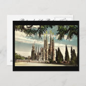 オールドポストカード,バルセロナ,サグラダファミリア ポストカード (正面/裏面)