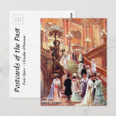 オールドポストカード – パリオペラ ポストカード (正面/裏面)