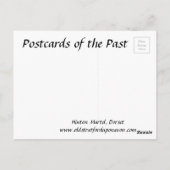 オールドポストカード – ヒントンマルテルドーセット ポストカード (裏面)