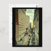 オールドポストカード – フィラデルフィア,クリ通り ポストカード (正面/裏面)