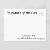 オールドポストカード – ブサムバー，ヨーク ポストカード (裏面)