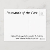 オールドポストカード – ブラッドフォード、ヨークシャー ポストカード (裏面)