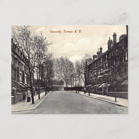 オールドポストカード – プリムローズヒル、ロンドン ポストカード (正面)