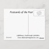 オールドポストカード – ヨークシャー,スカボロー ポストカード (裏面)