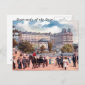 オールドポストカード – ヨークシャー，スカボロー ポストカード (正面/裏面)