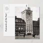 オールドポストカード – ライプツィヒ，ホーチハウス ポストカード (正面/裏面)