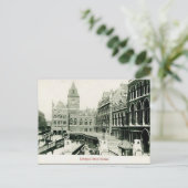 オールドポストカード – リバプールStステーション、ロンドン ポストカード (スタンド正面)