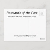 オールドポストカード – ルアンドレデルサルテパリ ポストカード (裏面)