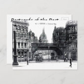 オールドポストカード – ルドゲートヒル、ロンドン ポストカード (正面/裏面)