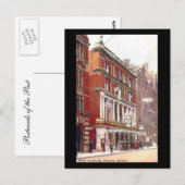 オールドポストカード – ロンドン、デューク・オブ・ヨーク・シアター ポストカード (正面/裏面)